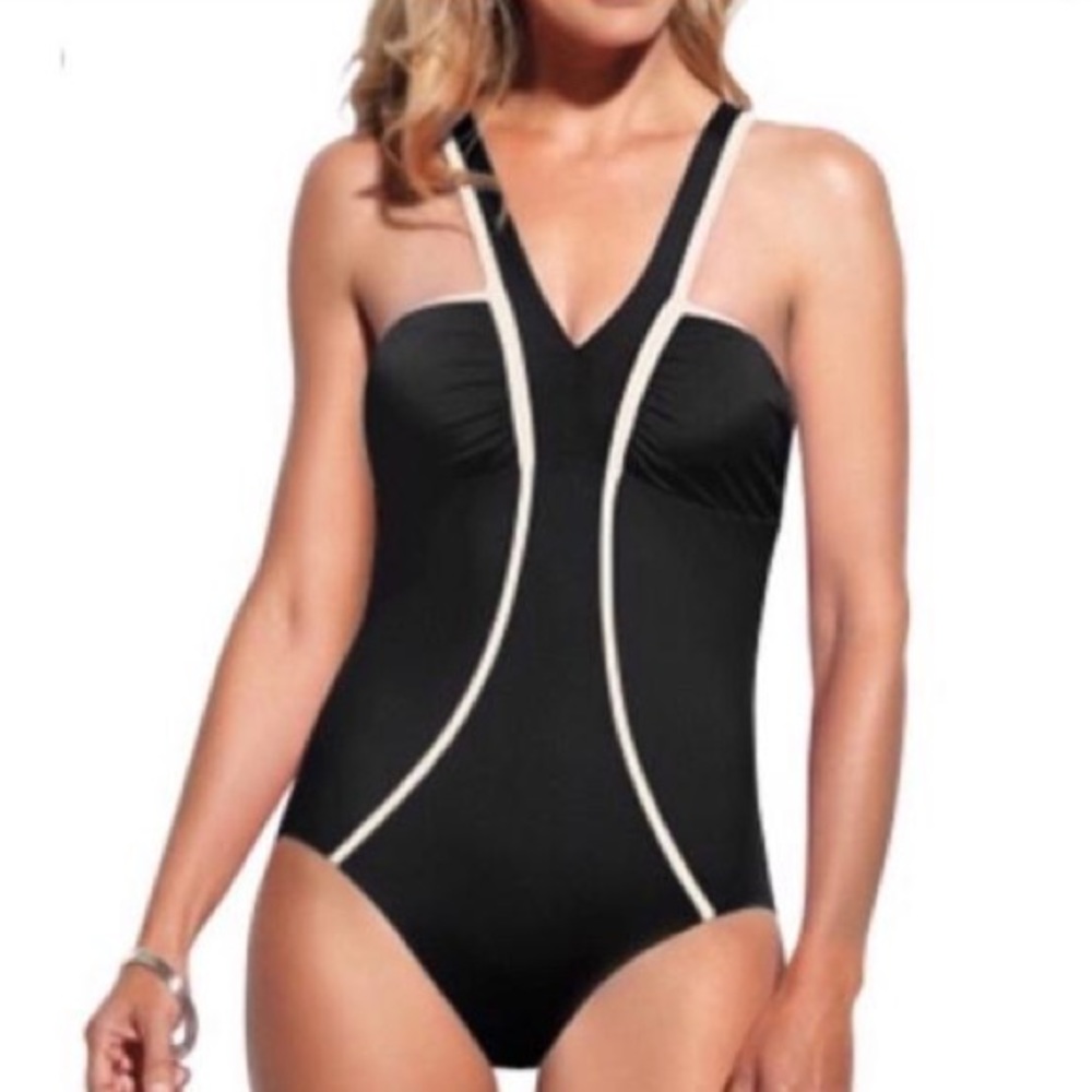 Spanx Shaping Halter Swimsuit